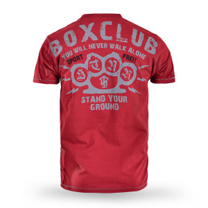 Tričko Boxclub bordeaux